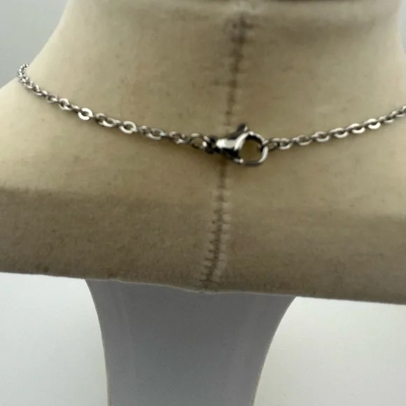 Purple Ocean Jasper Pendant Necklace - Picture 5 of 8